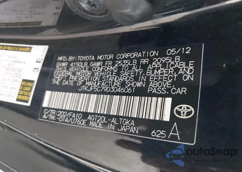 2013 Scion Tc z USA, uszkodzony, nr VIN JTKJF5C79D3046061
